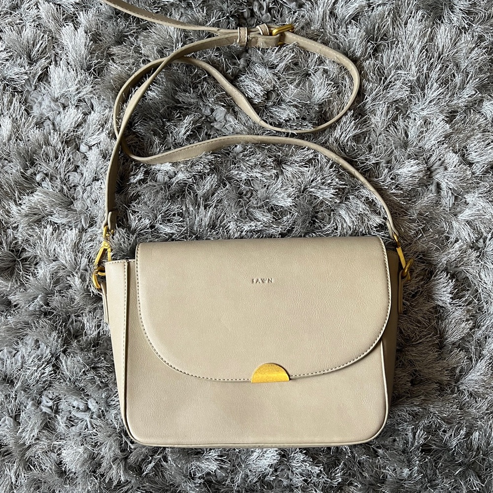 Fawn Design Tan Crossbody Bag